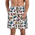 thumbnail image 1 of Yiaed Cute Butterfly Print Men's Swim Trunks with Lining Quick Dry Sports Shorts Beach Shorts Boardshorts-X-Large, 1 of 5