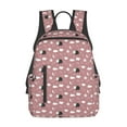thumbnail image 1 of Yiaed Cute Calf Print Lightweight Backpack Travel Backpacks Hiking Daypack for Women Men, 1 of 5