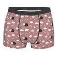 thumbnail image 1 of Yiaed Cute Calf Print Men's Soft Cotton Boxer Shorts Breathable Boxers Underwear Moisture-Wicking Underwear Stretch Boxer Briefs for Man-X-Large, 1 of 5