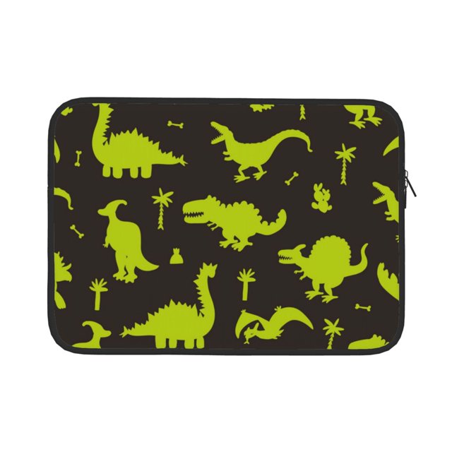 Yiaed Cute Cartoon Dinosaurs Print Laptop Sleeve Protective Case