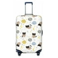 thumbnail image 1 of Yiaed Cute Cat Print Travel Luggage Cover Suitcase Protector Fits 18-32 Inch Luggage Wheel Covers Patterned Elastic Luggage Anti-scratch（No luggage）-Medium, 1 of 5