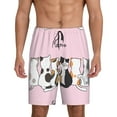 thumbnail image 1 of Yiaed Cute Cats for Men's Soft Sleep Pajama Short Lounging Pajama Shorts-Small, 1 of 8