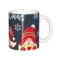thumbnail image 1 of Yiaed Cute Christmas Gnomes (2) Print Ceramics Coffee,Large Handle Design,Extra Large Tea and Coffee Cup for Office and Home Mugs, 1 of 6