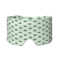 thumbnail image 1 of Yiaed Cute Crocodile Print Sleep Mask Blackout - Soft Eye Cover for Sleeping with Adjustable Veclro Breathable Eye Blindfold for Night Nap Travel, 1 of 7