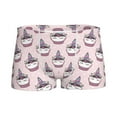 thumbnail image 1 of Yiaed Cute Cupcake Print Boys' Boxer Briefs Cotton Casual Stretch Comfort Boys Boxers - Kids Boxer Briefs Underwear for Boys (6-18)-Medium, 1 of 5
