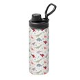 thumbnail image 1 of Yiaed Cute Dinosaur Print Sports Insulated Kettle Bottle Reusable Stainless Steel Insulated Cup, Outdoor Portable Casual Stainless Steel Insulation Cup, 1 of 7