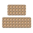 thumbnail image 1 of Yiaed Cute Dogs Head Kitchen Rugs Sets of 2 Kitchen Mats Cushioned Anti Fatigue Kitchen Rug Tapetes Para Cocina for Sink,Laundry Room, 1 of 6