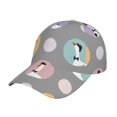 thumbnail image 1 of Yiaed Cute Geese Print Cap Adjustable Size for Running Workouts and Outdoor Activities All Seasons, 1 of 5