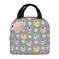 thumbnail image 1 of Yiaed Cute Geese Print Insulated Lunch Bag Reusable Cute Tote Lunch Box, Leakproof Cooler Lunch Bags for Work Office Travel School Picnic, 1 of 5