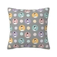 thumbnail image 1 of Yiaed Cute Geese Print Pillow Covers Super Soft Decorative Square Throw Pillow Covers Case Cushion Covers for Sofa Couch Bedroom Car Decor（No pillow core）-26"x26", 1 of 7