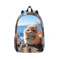 thumbnail image 1 of Yiaed Cute Guinea Pig Sea Print Backpack, Premium Laptop Backpack, Travel Backpack for Women, Lightweight Backpacks, Comfortable Back Pack-Medium, 1 of 5