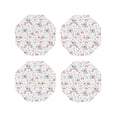 thumbnail image 1 of Yiaed Cute Koala Print Leather Coasters for Drinks - Cup Coasters Coffee Table Kitchen Table Bar, Home & Office Gifts Handmade Drink Coasters-Octagon, 1 of 6