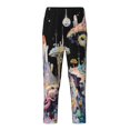 thumbnail image 1 of Yiaed Cute Mushroom Landscape Print Teenagers' Lounge Pants, Loose PJ Bottoms, Long Pajama Pants for Men-Medium, 1 of 6