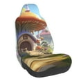thumbnail image 1 of Yiaed Cute Mushroom Town Print Car Seat Covers,Universal Auto Seats Protector Fits for Car,SUV Sedan,Truck,Automotive Seat Covers & Accessories, 1 of 5