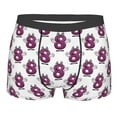 thumbnail image 1 of Yiaed Cute Number 8 Print Men's Soft Cotton Boxer Shorts Breathable Boxers Underwear Moisture-Wicking Underwear Stretch Boxer Briefs for Man-Medium, 1 of 5