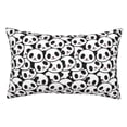 thumbnail image 1 of Yiaed Cute Panda Print Brushed Microfiber Envelope Pillowcases, Standard,Envelope Closure Pillow Cases(No pillow core)-20"x30", 1 of 6