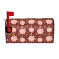 thumbnail image 1 of Yiaed Cute Pig with Coins Print Mailbox Covers, Magnetic Mailbox Cover, Mail Box Covers for Garden Outdoor Decor Box Covers-21x18 in, 1 of 8