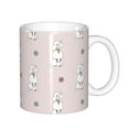 thumbnail image 1 of Yiaed Cute Poodle Dog Print Ceramics Coffee,Large Handle Design,Extra Large Tea and Coffee Cup for Office and Home Mugs, 1 of 6