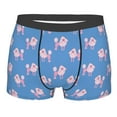 thumbnail image 1 of Yiaed Cute Poodle Dog Print Men's Soft Cotton Boxer Shorts Breathable Boxers Underwear Moisture-Wicking Underwear Stretch Boxer Briefs for Man-X-Large, 1 of 5