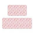 thumbnail image 1 of Yiaed Cute Rabbit Carrot Kitchen Rugs Sets of 2 Kitchen Mats Cushioned Anti Fatigue Kitchen Rug Tapetes Para Cocina for Sink,Laundry Room, 1 of 6