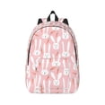 thumbnail image 1 of Yiaed Cute Rabbit Carrot Print Backpack, Premium Laptop Backpack, Travel Backpack for Women, Lightweight Backpacks, Comfortable Back Pack-Small, 1 of 5