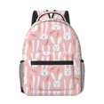 thumbnail image 1 of Yiaed Cute Rabbit Carrot Print School Backpack College Backpack Daypacks for Students High School Spacious and Durable Daypack for Work and Travel-One Size, 1 of 6