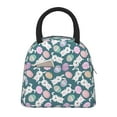 thumbnail image 1 of Yiaed Cute Rabbit Easter Print Lunch Bag Adult Insulated Lunch Box, Leakproof Cooler Food Lunch Containers Reusable High Capacity Lunch Tote Bags-One Size, 1 of 6