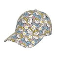 thumbnail image 1 of Yiaed Cute Rabbit Print Cap Adjustable Size for Running Workouts and Outdoor Activities All Seasons, 1 of 5