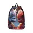 thumbnail image 1 of Yiaed Cute Red And White Elf Print Backpack, Premium Laptop Backpack, Travel Backpack for Women, Lightweight Backpacks, Comfortable Back Pack-Small, 1 of 7