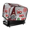 thumbnail image 1 of Yiaed Cute Santa Print Two Slice Bread Machine Cover, Universal Size Kitchen Appliance Cover for Bread Machine,Bread Machine Cover, 1 of 7