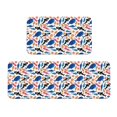 thumbnail image 1 of Yiaed Cute Sea Animals Kitchen Rugs Sets of 2 Kitchen Mats Cushioned Anti Fatigue Kitchen Rug Tapetes Para Cocina for Sink,Laundry Room, 1 of 6