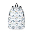 thumbnail image 1 of Yiaed Cute Shark Print Backpack, Premium Laptop Backpack, Travel Backpack for Women, Lightweight Backpacks, Comfortable Back Pack-Medium, 1 of 7