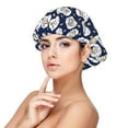 thumbnail image 1 of Yiaed Cute Sheep With Star Print Satin Bonnet Silk Bonnet Hair Bonnet for Sleeping Hair Bonnets, 1 of 6