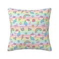 thumbnail image 1 of Yiaed Cute Unicorn Print Pillow Covers Super Soft Decorative Square Throw Pillow Covers Case Cushion Covers for Sofa Couch Bedroom Car Decor（No pillow core）-26"x26", 1 of 7