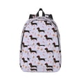 thumbnail image 1 of Yiaed Dachshund Dog Print Backpack, Premium Laptop Backpack, Travel Backpack for Women, Lightweight Backpacks, Comfortable Back Pack-Small, 1 of 5