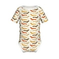 thumbnail image 1 of Yiaed Dachshund Print Infant Climbing Short Sleeve Onesie One-Piece Baby Bodysuit Clothes 0-12 Months -2 Years, 1 of 6