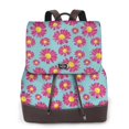 thumbnail image 1 of Yiaed Daisies Flowers Print Laptop Backpack for Women Slim Computer Bag Work Travel College Backpack Purse Fits 14 Inch Notebook, 1 of 4