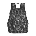 thumbnail image 1 of Yiaed Daisies Flowers Print Lightweight Backpack Travel Backpacks Hiking Daypack for Women Men, 1 of 5