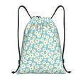 thumbnail image 1 of Yiaed Daisy Floral A Print Drawstring Bags Drawstring Backpack Bulk String Back Pack Gym Sport Bag-Medium, 1 of 5