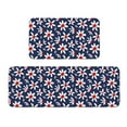 thumbnail image 1 of Yiaed Daisy Flowers Kitchen Rugs Sets of 2 Kitchen Mats Cushioned Anti Fatigue Kitchen Rug Tapetes Para Cocina for Sink,Laundry Room, 1 of 6