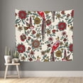 thumbnail image 1 of Yiaed Dark Enchanted Flowers And Birds Print Tapestry for Bedroom,Tapestry Wall Tapestries, Tapestry Aesthetic for Living Room Dorm Room 51" X 60", 1 of 6