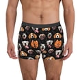 thumbnail image 1 of Yiaed Different Breeds Of Dogs Print Men's Soft Cotton Boxer Shorts Breathable Boxers Underwear Moisture-Wicking Underwear Stretch Boxer Briefs for Man-Medium, 1 of 5