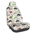 thumbnail image 1 of Yiaed Dinosaur Print Car Seat Covers,Universal Auto Seats Protector Fits for Car,SUV Sedan,Truck,Automotive Seat Covers & Accessories, 1 of 5