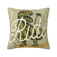 thumbnail image 1 of Yiaed Dinosaur Print Pillow Covers Super Soft Decorative Square Throw Pillow Covers Case Cushion Covers for Sofa Couch Bedroom Car Decor（No pillow core）-12"x12", 1 of 7