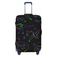 thumbnail image 1 of Yiaed Dinosaur Print Travel Luggage Cover Suitcase Protector Fits 18-32 Inch Luggage Wheel Covers Patterned Elastic Luggage Anti-scratch（No luggage）-, 1 of 5