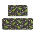 thumbnail image 1 of Yiaed Dinosaur Skeleton Kitchen Rugs Sets of 2 Kitchen Mats Cushioned Anti Fatigue Kitchen Rug Tapetes Para Cocina for Sink,Laundry Room, 1 of 6