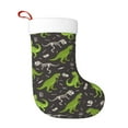thumbnail image 1 of Yiaed Dinosaur Skeleton Print Christmas Stockings, Christmas Stockings Hanging Ornaments, Christmas Stockings for Family Christmas Holiday Decorations, 1 of 7