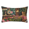 thumbnail image 1 of Yiaed Dog On Floral Couch Print Brushed Microfiber Envelope Pillowcases, Standard,Envelope Closure Pillow Cases(No pillow core)-14"x20", 1 of 6