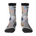 thumbnail image 1 of Yiaed Dog Print Great elasticity Crew Socks Sports socks for Men and Women, 1 of 5