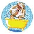 thumbnail image 1 of Yiaed Dog Takes a Bath in the Bathtub Print Christmas Tree Skirt , Tree SkirtsTree Mat for Christmas Winter Holiday Indoor Decorations-36", 1 of 7